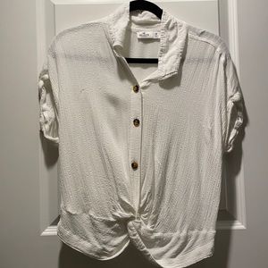 Hollister button up blouse